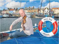  ?? Picture: Steven Brown. ?? Richard Wemyss is hoping to create an annual memorial to the fishermen.