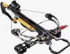  ??  ?? Brett used the Barnett Recruit Youth 30 crossbow to murder three members of his family. It’s designed for teenage hunters