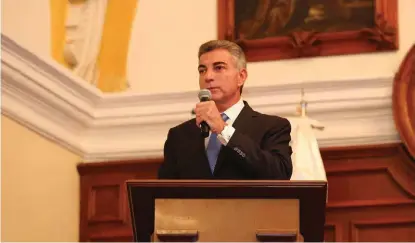  ?? ESPECIAL ?? Antonio Gali Fayad gobernador del estado de Puebla.