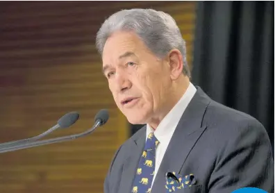  ?? Photo / File ?? Winston Peters’ antics have produced horror and mirth.