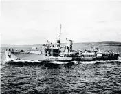  ?? NATIONAL DEFENCE ?? HMCS Alberni was attacked by a German sub in 1944.