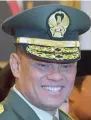  ?? AFP ?? General Gatot Nurmantyo was due to attend a conference in Washington at the request of General Joseph F. Dunford, chairman of the US Joint Chiefs of Staff. —