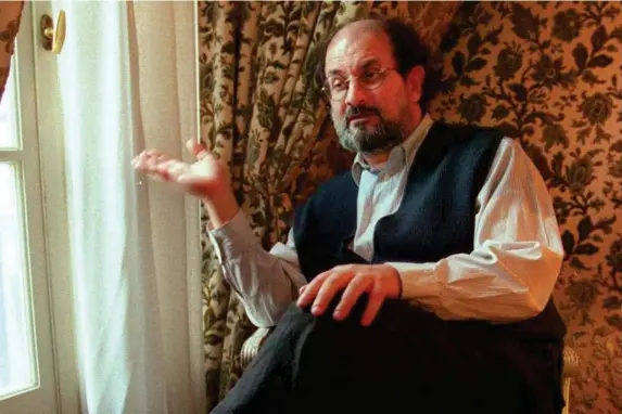  ?? (AFP/Getty) ?? Rushdie rebels against the ‘death of the author’ stance in ‘Shame’