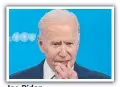  ??  ?? Joe Biden.