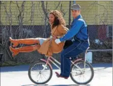  ?? PHOTO BY CLAIRE FOLGER, COURTESY OF SONY PICTURES CLASSICS ?? Zoe Saldana, left, as Maggie Stuart and Mark Ruffalo as Cam Stuart star in “Infinitely Polar Bear.”