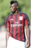  ?? LAPRESSE ?? M’Baye Niang, 20 anni