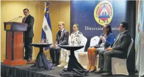  ??  ?? Estrategia. Para combatir el tráfico de drogas y las sustancias químicas en El Salvador y articular a futuro una red regional con Costa Rica y Colombia.
