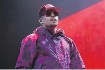  ?? GREG ALLEN/INVISION/THE ASSOCIATED PRESS ?? Chris Brown is back.