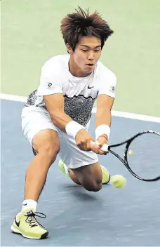  ?? Foto: eastnews ?? Průkopník Neslyšící jihokorejs­ký tenista Lee Duck-hee je v 18 letech mezi nejlepšími 150 hráči planety. A věří, že dokáže ještě víc.