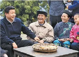  ?? XINHUA ?? El presidente Xi Jinping vela por el bienestar en el campo.