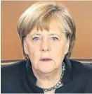 ?? Foto: AFP / John Macdougall ?? Angela Merkel stellt mehr Hilfen für Afrika in Aussicht.