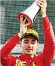  ?? AFP ?? Charles Leclerc, piloto de Ferrari, ayer.