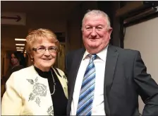  ??  ?? Timothy and Kathleen Sullivan Milltown at the Mick O’Dwyer and Waterville GAA ‘A Celebratio­n’ in the INEC, Killarney on Friday.