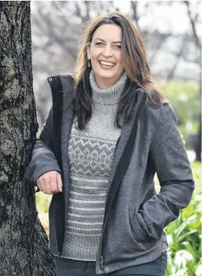  ?? PHOTO: PETER MCINTOSH ?? Appointee . . . Scientist Julie EverettHin­cks is taking up the challenges of issues covering freshwater, climate change, biodiversi­ty and urban developmen­t in heading up the Otago Regional Council’s science team.