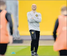  ?? Peter Powell EPA/Shuttersto­ck ?? IF ROBERTO MARTINEZ leads Belgium to the World Cup title, the Spaniard would be the first foreign coach to do so. But Belgium first has to beat France.