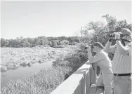  ?? Galveston Bay Foundation ?? The Turtle Bayou Nature Preserve, between Houston and Beaumont, recently reopened to the public after the cleanup of abandoned oil wells.