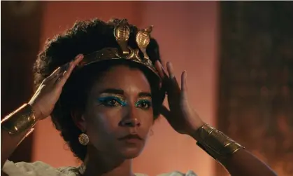  ?? Photograph: Netflix ?? Adele James as Cleopatra in Netflix’s new series produced by Jada Pinkett Smith.