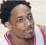  ??  ?? DeMar DeRozan