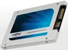  ??  ?? Crucial MX100 256 GB: Schnelle und ausdauernd­e SSD – als Auslaufmod­ell sehr preisgünst­ig zu haben.