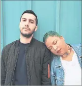  ?? DRAMA ?? Drama, the Chicago duo consisting of producer Na’el Shehade, left, and vocalist Via Rosa, delivers a dynamic blend of R&B, pop, jazz, house and world music.