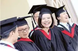  ??  ?? Raffles Education Group offers a 20% tuition fee rebate as an alumni privilege for all undergradu­ates.