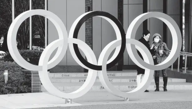  ?? AGENCIAS ?? > Juegos Olímpicos se llevarán a cabo con las medidas necesarias el año próximo en Tokio.