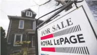  ?? TYLER ANDERSON / NATIONAL POST FILES ?? Higher home prices are unlikely as the market adjusts to
the pandemic and potential recession, an analyst says.