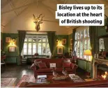  ?? ?? Bisley lives up to its location at the heart of British shooting