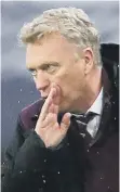  ??  ?? West Ham boss David Moyes.