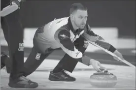 ?? JONATHAN HAYWARD, THE CANADIAN PRESS ?? “Just from a hockey perspectiv­e, I don’t know how you don’t go to the biggest event in the world and showcase your best players,” Canada skip Brad Gushue says.