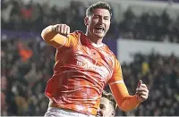  ?? ?? SPOT ON Blackpool’s Madine celebrates after his penalty