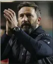  ??  ?? Dons boss Derek McInnes