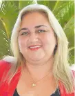  ??  ?? Alba Acevedo (ANR), cuestionad­a intendenta de Quiindy, investigad­a por la Fiscalía. Tendría también a un abogado “planillero”.