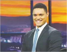  ?? THE ASSOCIATED PRESS ?? The Daily Show host Trevor Noah says U.S. President Donald Trump “is the kind of parent who would freak their kid out.”