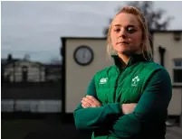  ??  ?? Cliodhna Moloney has suddenly become one of the more experience­d players