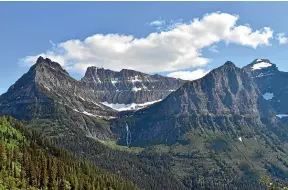  ?? ?? Glacier National Park, Montana, has more than 1100km of trails.