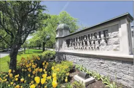  ?? DALHOUSIE UNIVERSITY ?? In Halifax, Nova Scotia, Dalhousie University’s dormitory accommodat­ions include rooms without a private bathroom for $26.