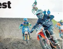  ?? Photo / Andy McGechan, BikesportN­Z.com ?? Oparau’s James Scott (KTM 125SX), the bestperfor­med of the Kiwi contingent at the junior world champs in Australia.