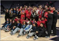  ?? PHOTO BY HALEY SAWYER ?? The Harvard-Westlake girls and boys basketball teams each won CIF State championsh­ips in Sacramento earlier this month.