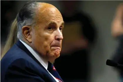  ?? Photograph: Jeff Kowalsky/AFP/Getty Images ?? Rudy Giuliani has been sued by Noelle Dunphy, his former associate, who alleges that the former New York mayor sexually assaulted her.