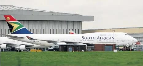  ?? /Reuters ?? Low flier: Struggling state-owned enterprise­s such as South African Airways is in need of a substantia­l cash injection to keep it afloat.