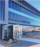  ?? STEVE SINOVIC/JOURNAL ?? New Mexico Mutual’s new home office emphasizes sustainabi­lty, support for employee wellness and advanced technologi­cal capabiliti­es.