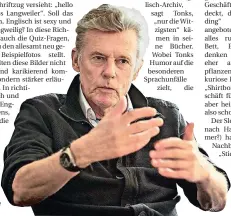  ?? FOTO: TANJA PICKARTZ ?? Der in Duisburg lebende Waliser Robert Tonks hat ein neues Buch veröffentl­icht.