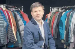  ?? MCNAIR EVANS/ TROVE RECCOMERCE ?? Andy Ruben, cofounder and CEO of Trove, was Walmart’s first chief sustainabi­lity officer before getting into the resale business.