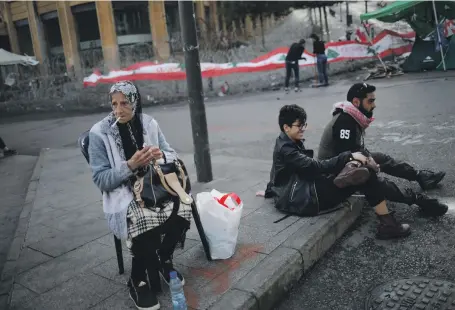  ??  ?? Lebanon’s protests have brought together people from across the country