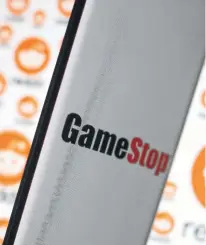  ?? REUTERS ?? GameStop saw its stock surge nearly 20-fold in a matter of weeks, which has raised a question about whether or not the markets are being manipulate­d via social media sites such as Reddit.