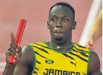  ??  ?? Usain Bolt: final appearance.