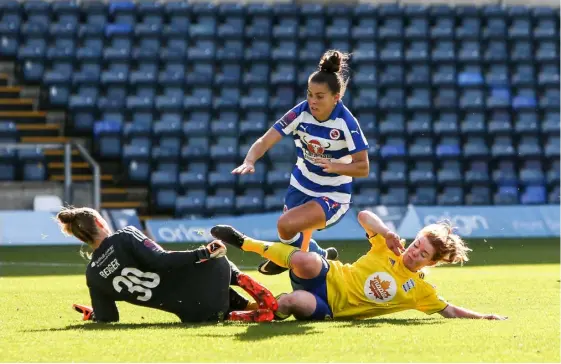  ?? Picture: Neil Graham Photograph­y ?? Reading were squeezed out against Birmingham