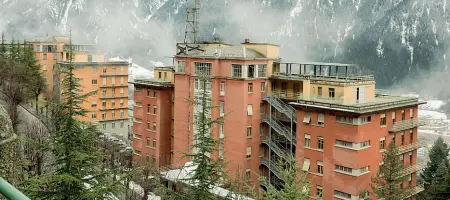  ?? (foto Orlandi) ?? Valtellina
L’ospedale di Sondalo, ex sanatorio, ospiterà solo pazienti Covid