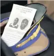  ??  ?? A MEMORIAL service was held at the Joburg metro police office in Selby for two Joburg metro police officers, Joseph Madia and Josphat Dingaan Neludani, who died last week. | MATTHEWS BALOYI/African News Agency (ANA)